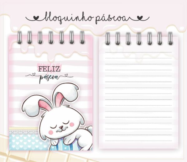 Pack Bloquinhos Páscoa - Arquivo Digital