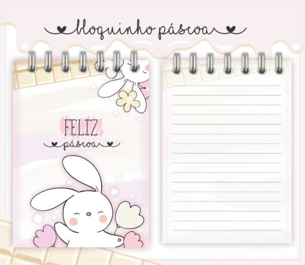 Pack Bloquinhos Páscoa - Arquivo Digital