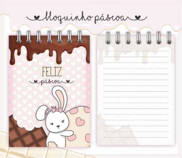 Pack Bloquinhos Páscoa - Arquivo Digital