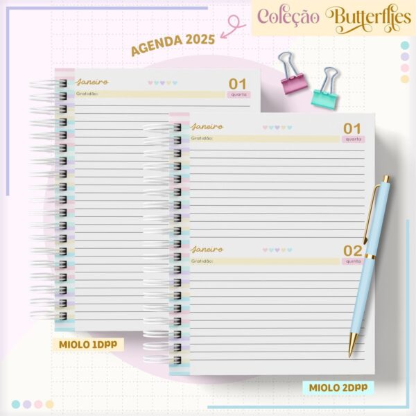 Pack Borboletas Candy 2025 - Arquivo Digital