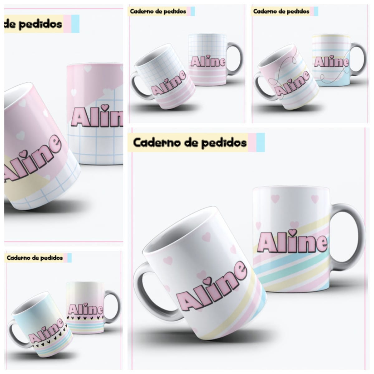 Kit Digital Caderno de Pedidos com Capas e Miolo 4 Kit Digital Caderno de Pedidos com Capas e Miolo - Imagem 4