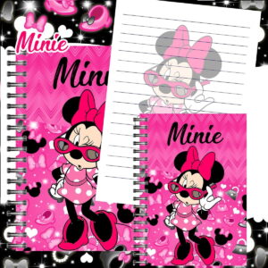 Pack Digital Caderno Escolar Menina com 24 Temas 6 pack cadernos escolares meninas arquivo digital