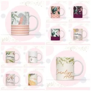 Pack Canecas Florais - Arquivo Digital