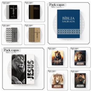 pack capas biblias masculinas leao arquivo digital 4