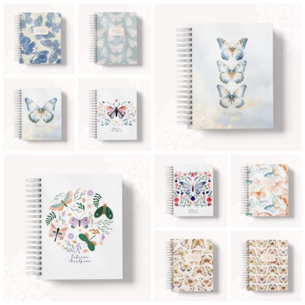 Pack Capas Borboletas - Arquivo Digital