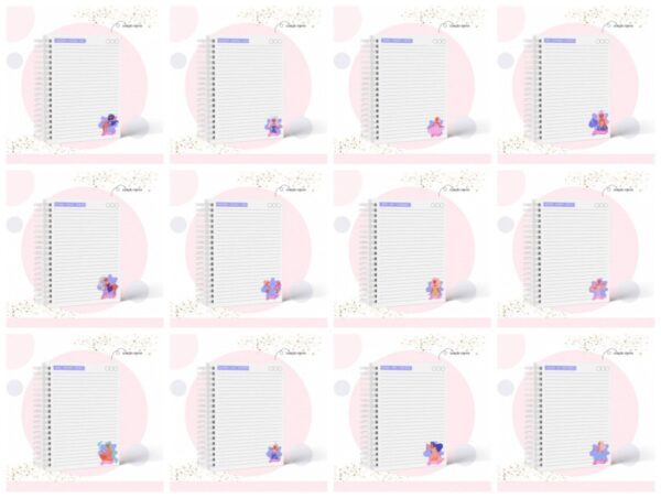 Pack Capas e Miolos Coleção Signos - Arquivo Digital