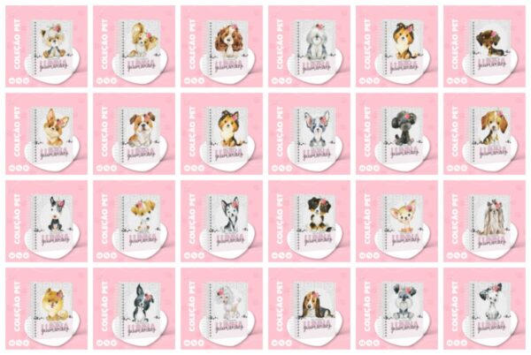 Pack Capas Pet Dog Macho e Fêmea - Arquivo Digital