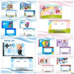 Pack Cartão Sus - Arquivo Digital