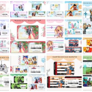 Pack Cartões Sus Teen - Arquivo Digital