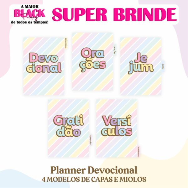 Pack Devocional Candy Colors - Arquivo Digital