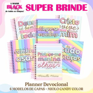 pack devocional candy colors arquivo digital devocionais