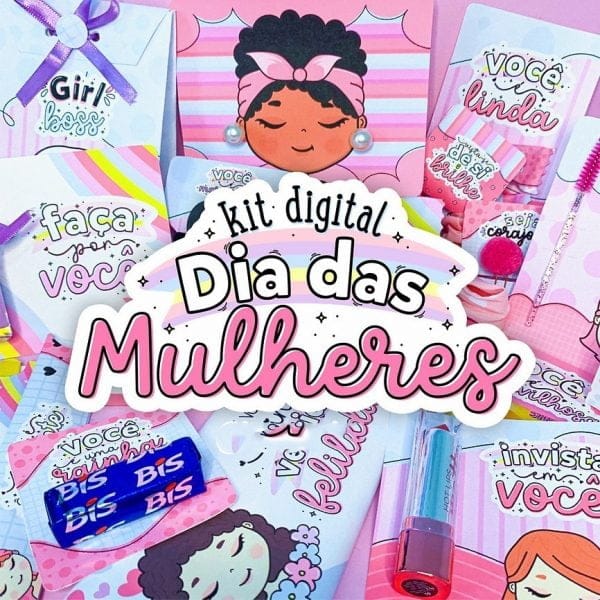 Pack Digial Dia Das Mulheres Imagens Png P Personalizados