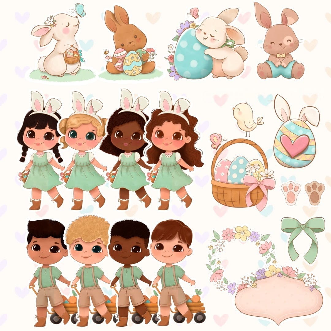 Pack Digital Páscoa Caixas Tags Figuras Mimos Fofos Imprimir 2 Pack Digital Páscoa Caixas Tags Figuras Mimos Fofos Imprimir
