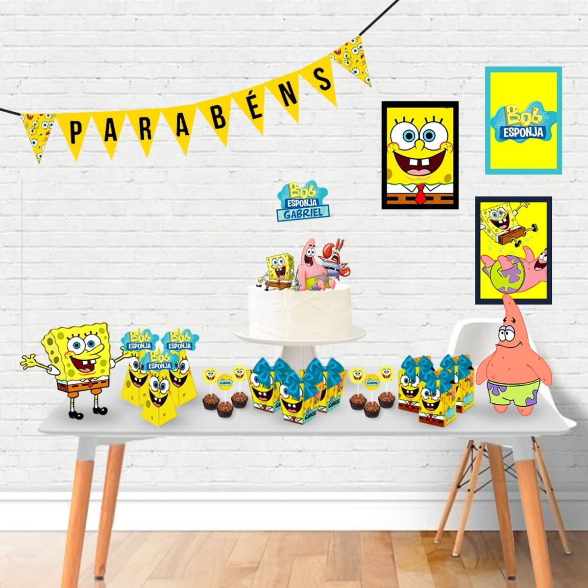 Kit Digital É Só Um Bolinho 1 para Festa Infantil 2 Kit Digital É Só Um Bolinho 1 para Festa Infantil - Imagem 2