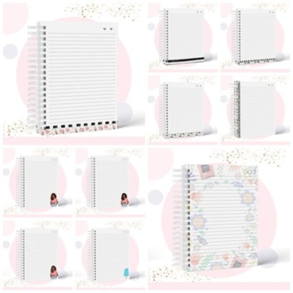 Pack Encadernação Frases - Arquivo Digital