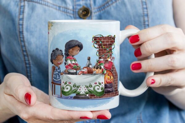 Pack Estampa Arte Caneca Natal - Arquivo Digital