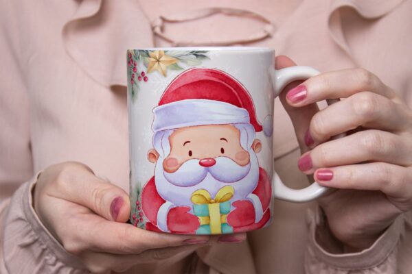 Pack Estampa Arte Caneca Natal - Arquivo Digital