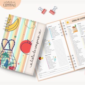 pack lista de compras arquivo digital lista