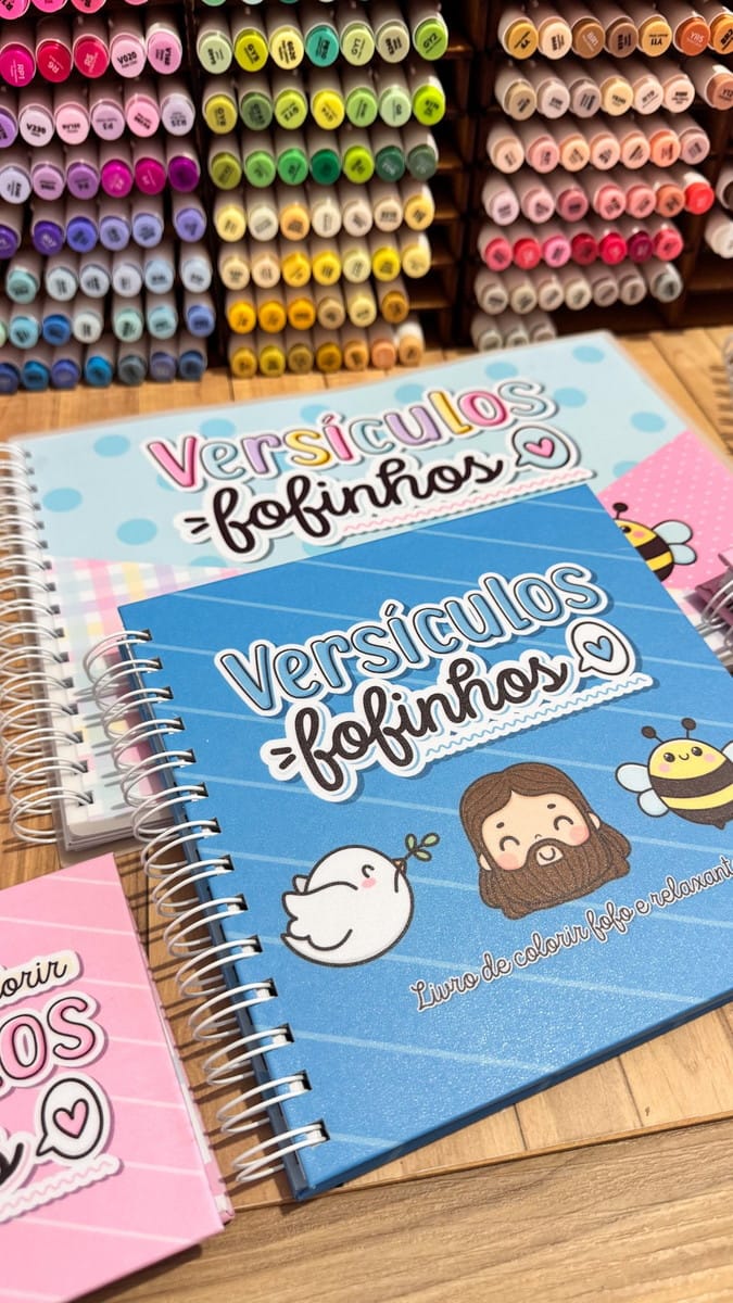 Kit Digital Livro de Colorir Versículos com Capas e Miolo 2 Kit Digital Livro de Colorir Versículos com Capas e Miolo - Imagem 2