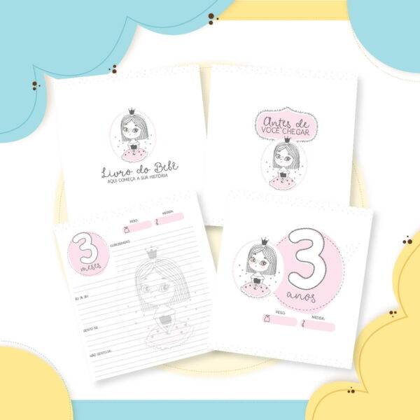 Pack Livro do Bebê 2.0 - Arquivo Digital
