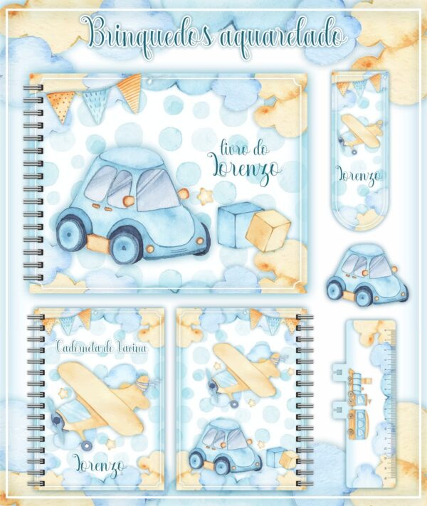 Pack Livro e Caderneta do Bebê - Arquivo Digital