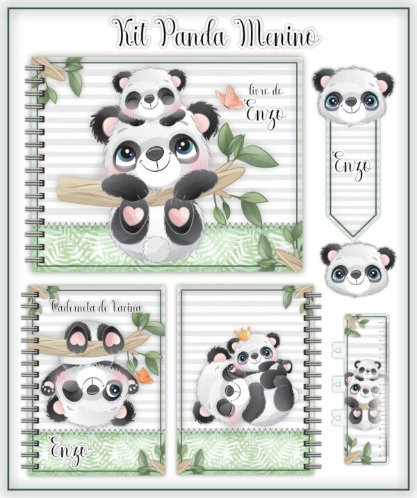 Pack Livro e Caderneta do Bebê - Arquivo Digital