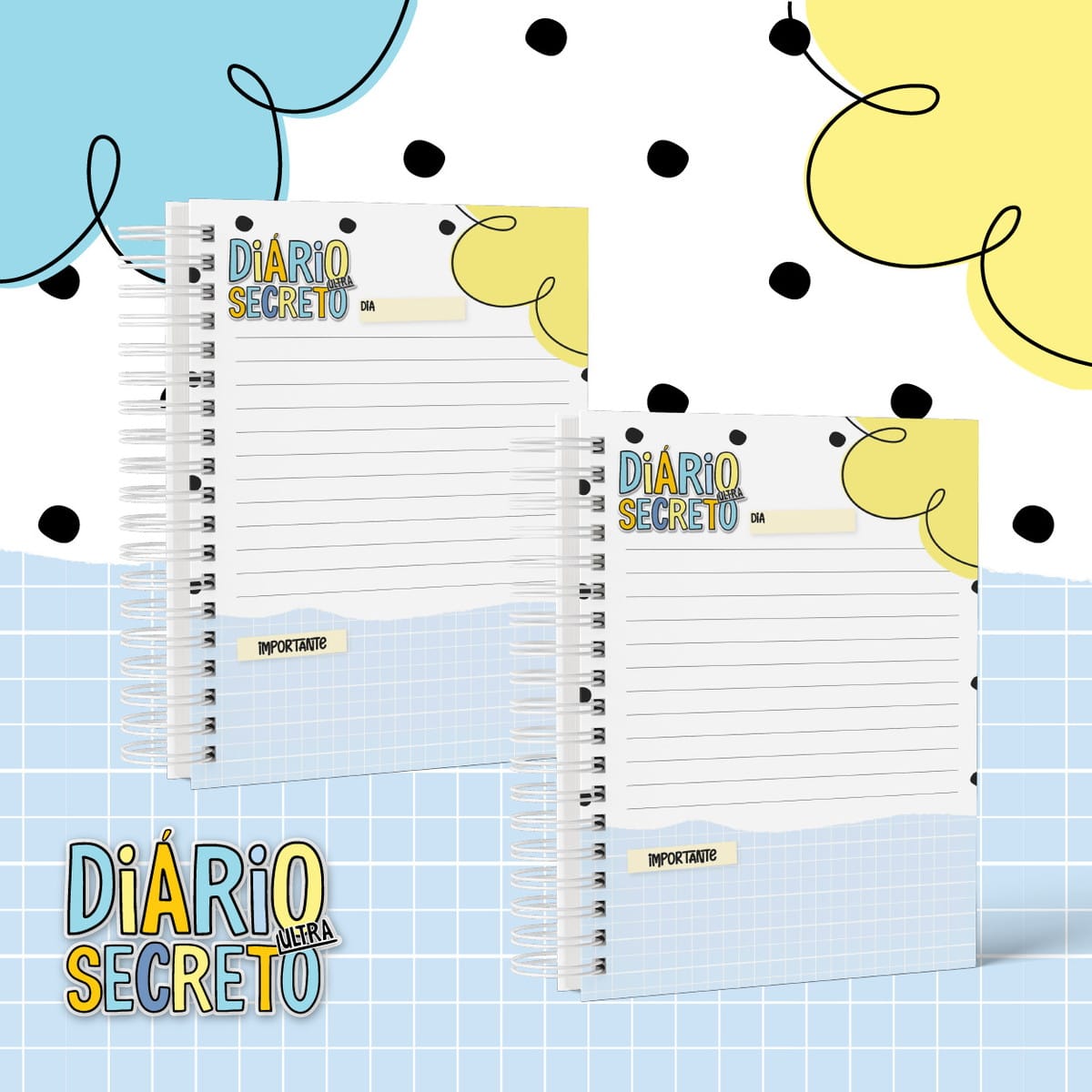 Meu Querido Diário Menino PDF para imprimir e encadernar 2 Meu Querido Diário Menino PDF para imprimir e encadernar - Imagem 2