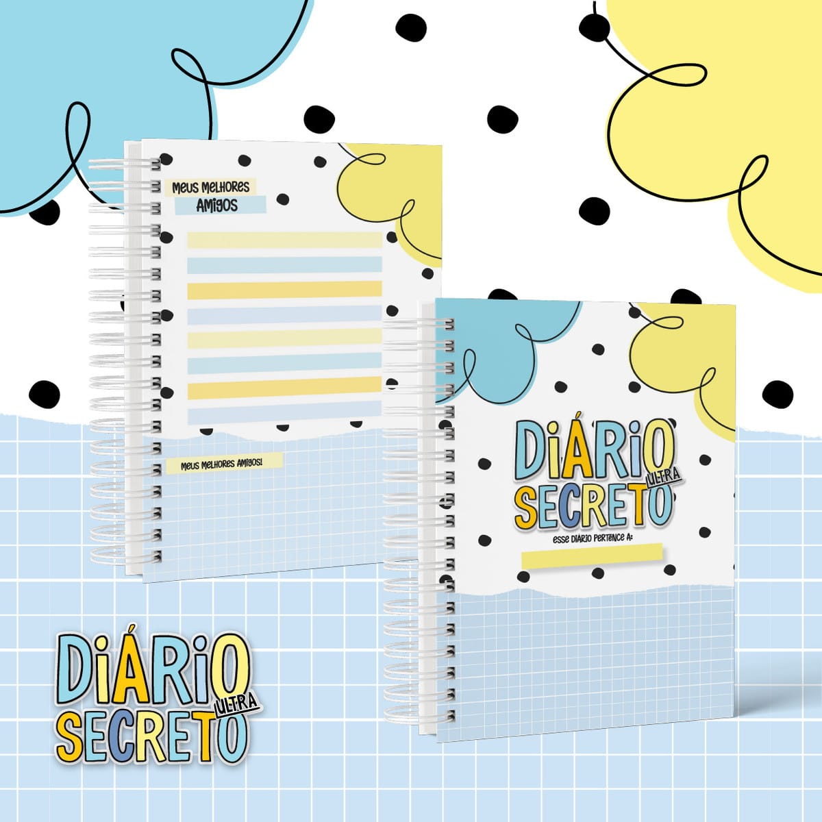 Meu Querido Diário Menino PDF para imprimir e encadernar 4 Meu Querido Diário Menino PDF para imprimir e encadernar - Imagem 4