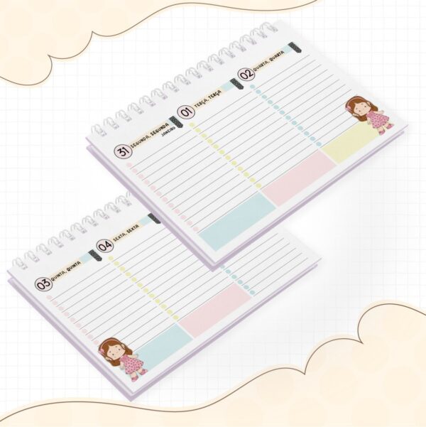 Pack Mini Planner Escolar 2022 - Arquivo Digital