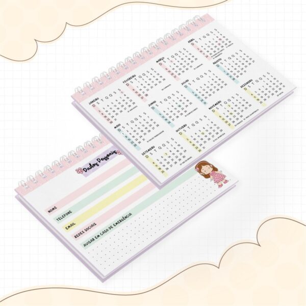 Pack Mini Planner Escolar 2022 - Arquivo Digital