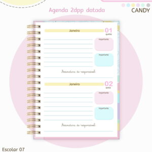 pack miolo agendas escolares a5 2026 arquivo digital