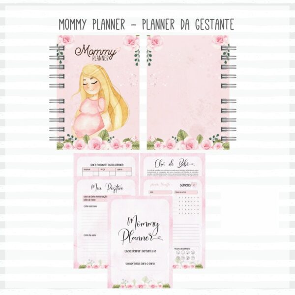 Pack Mommy Planner (Planner da Gestante) - Arquivo Digital