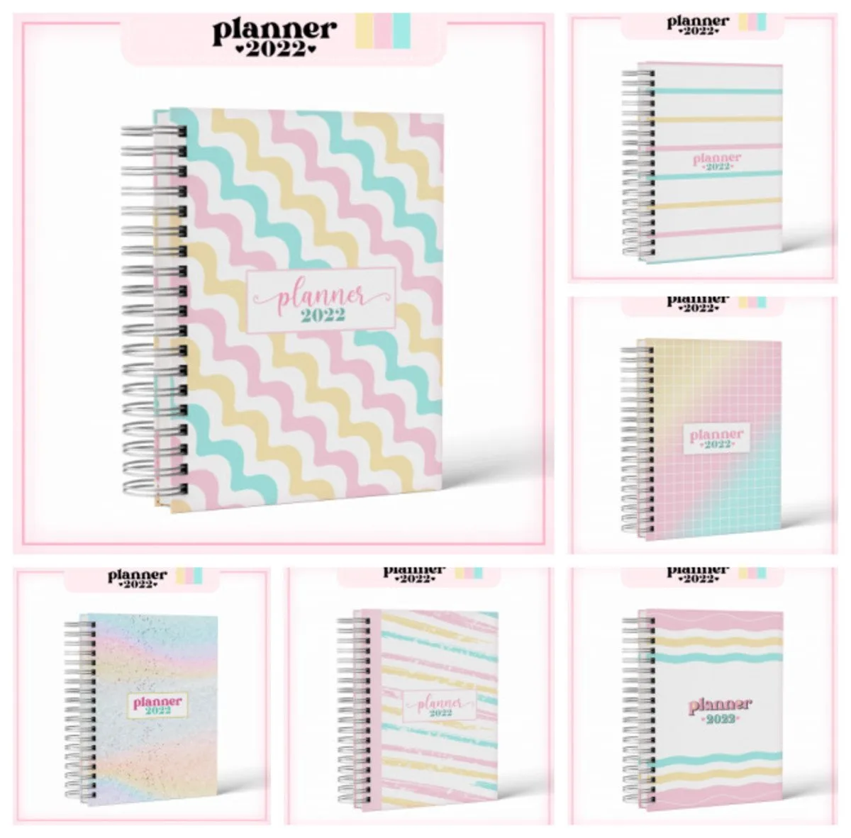 Pack Planner Feminino Permanente - Arquivo Digital