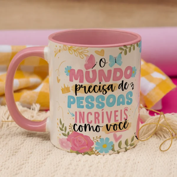 Pacote de Artes Canecas Mães Floral - Png