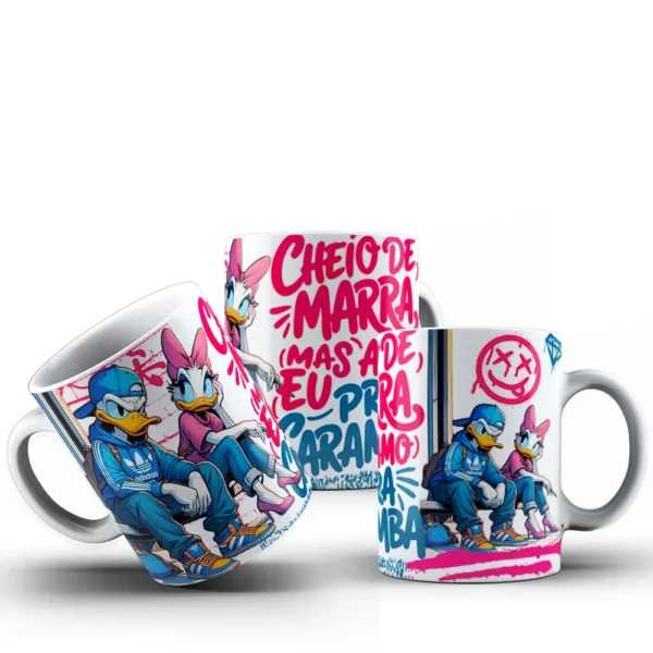 Pacote de Artes de Caneca Mickey e Minnie - Amor e Magia