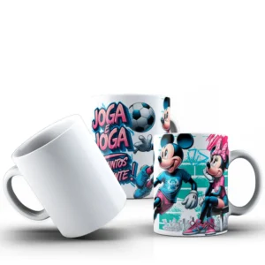 Pacote de Artes de Caneca Mickey e Minnie - Amor e Magia