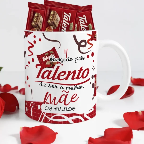 Pacote de Artes para Sublimação em Canecas - Especial Dia das Mães