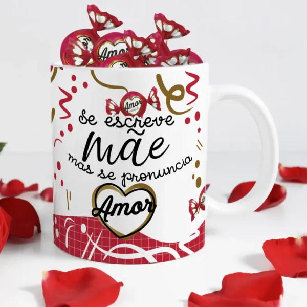 Pacote de Artes para Sublimação em Canecas - Especial Dia das Mães