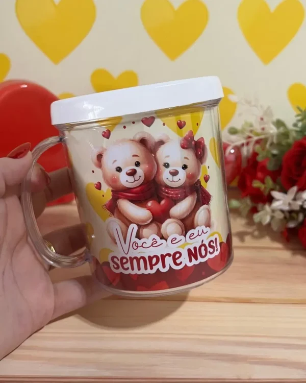 Pacote de Mimos para Sublimação - Dia dos Namorados Ursinhos