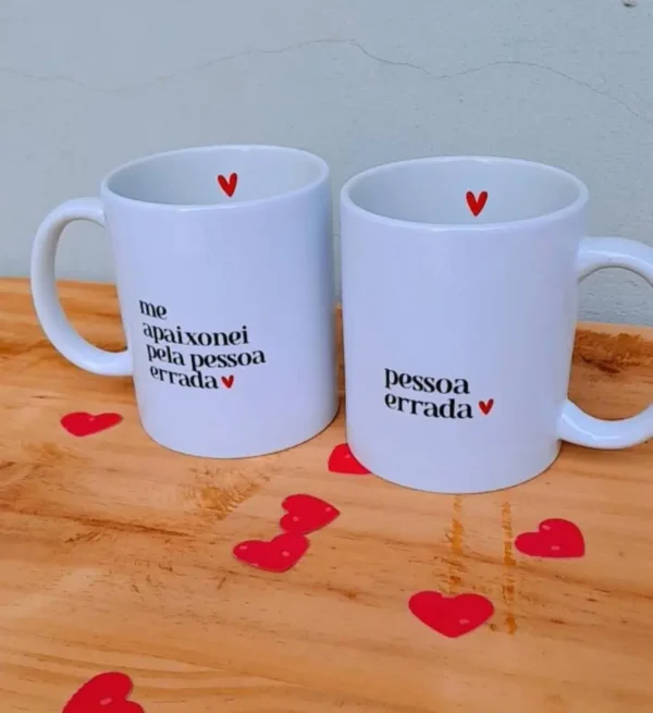 Pacote Romance: 63 Artes para Canecas, Dia dos Namorados