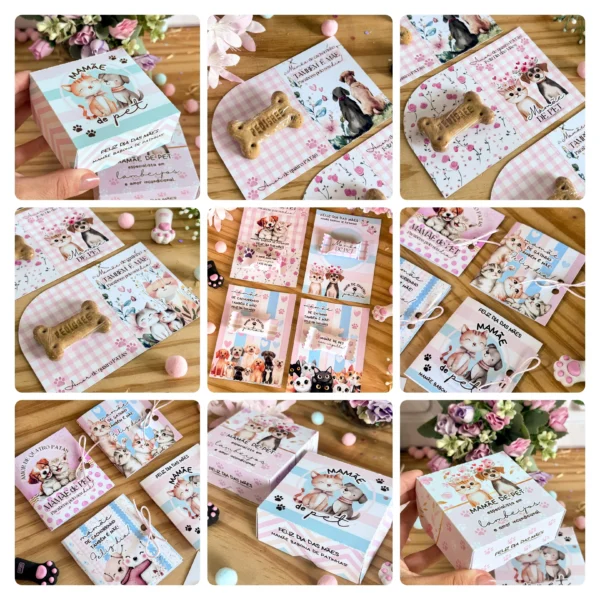 Papelaria Personalizada para Mãe de Animal de Estimação em PDF