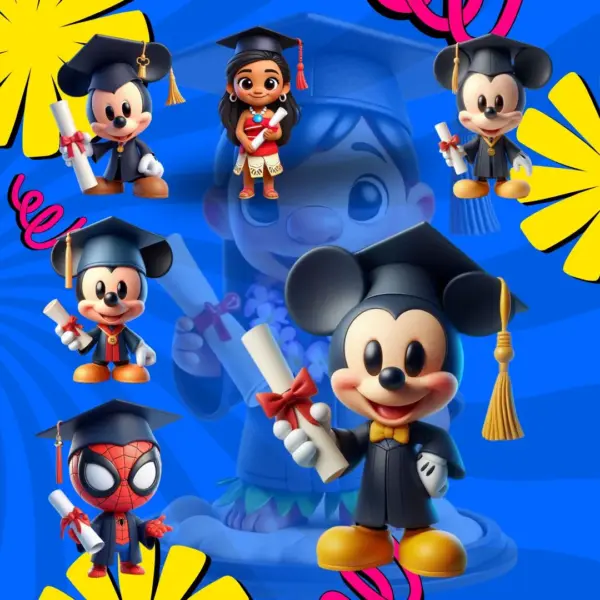 Personagens Formando Em Png Ideal Para Produtos Personalizados 2