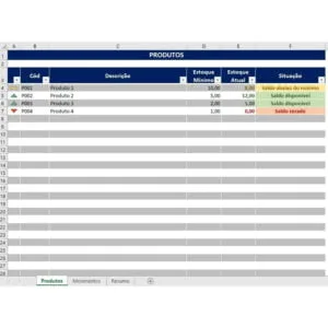 Planilha Excel Gestão de Estoque Almoxarifado Simples 9 Planilha Excel Gestão de Estoque Almoxarifado Simples