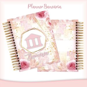 Planner Bancária Feminino - Arquivo Digital