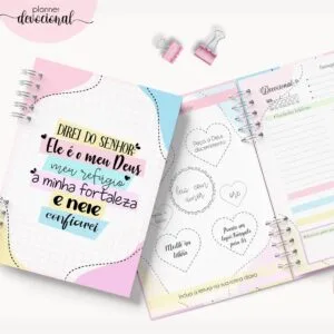 Planner Devocional "Ele é meu Deus" - Arquivo Digital