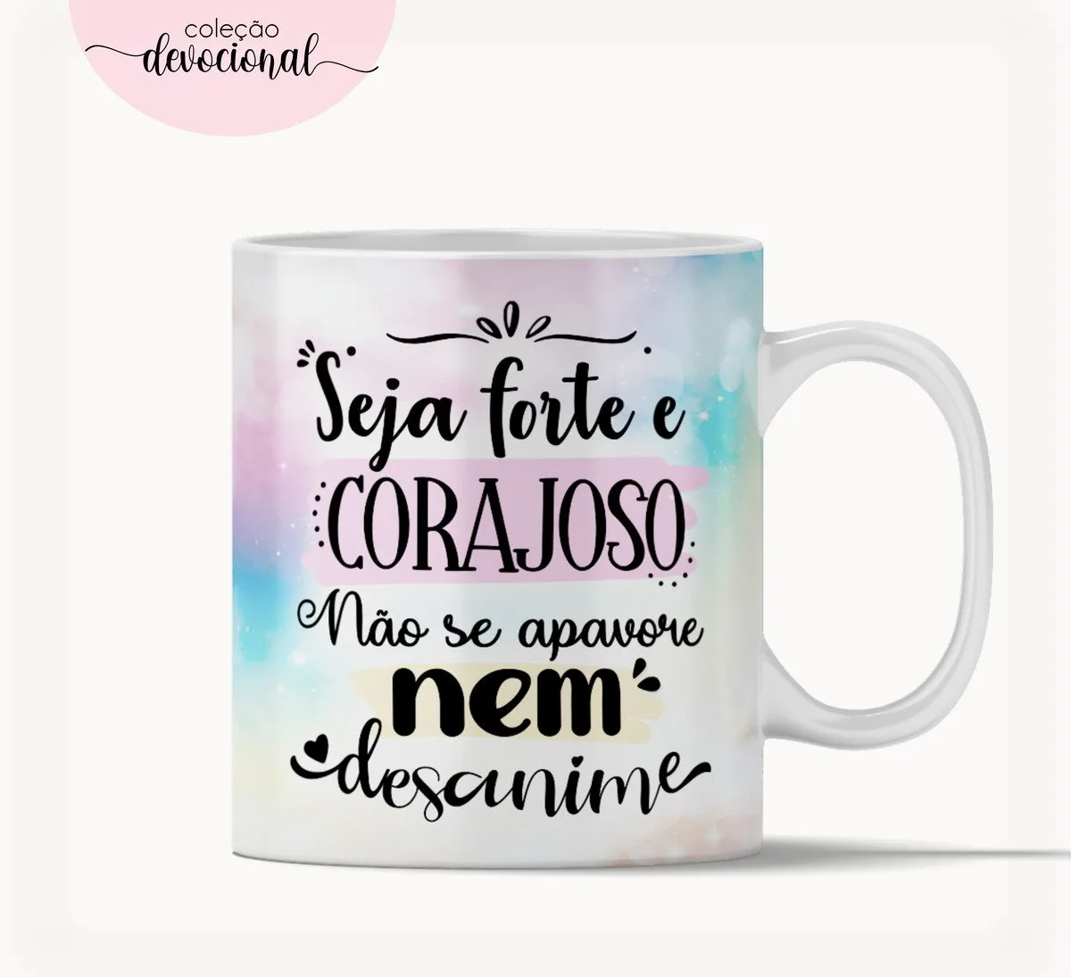 Planner Devocional "Seja Forte e Corajoso" - Arquivo Digital - Imagem 4