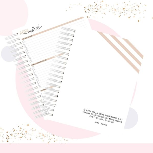 Planner Empreenda Feminino Permanente - Arquivo Digital