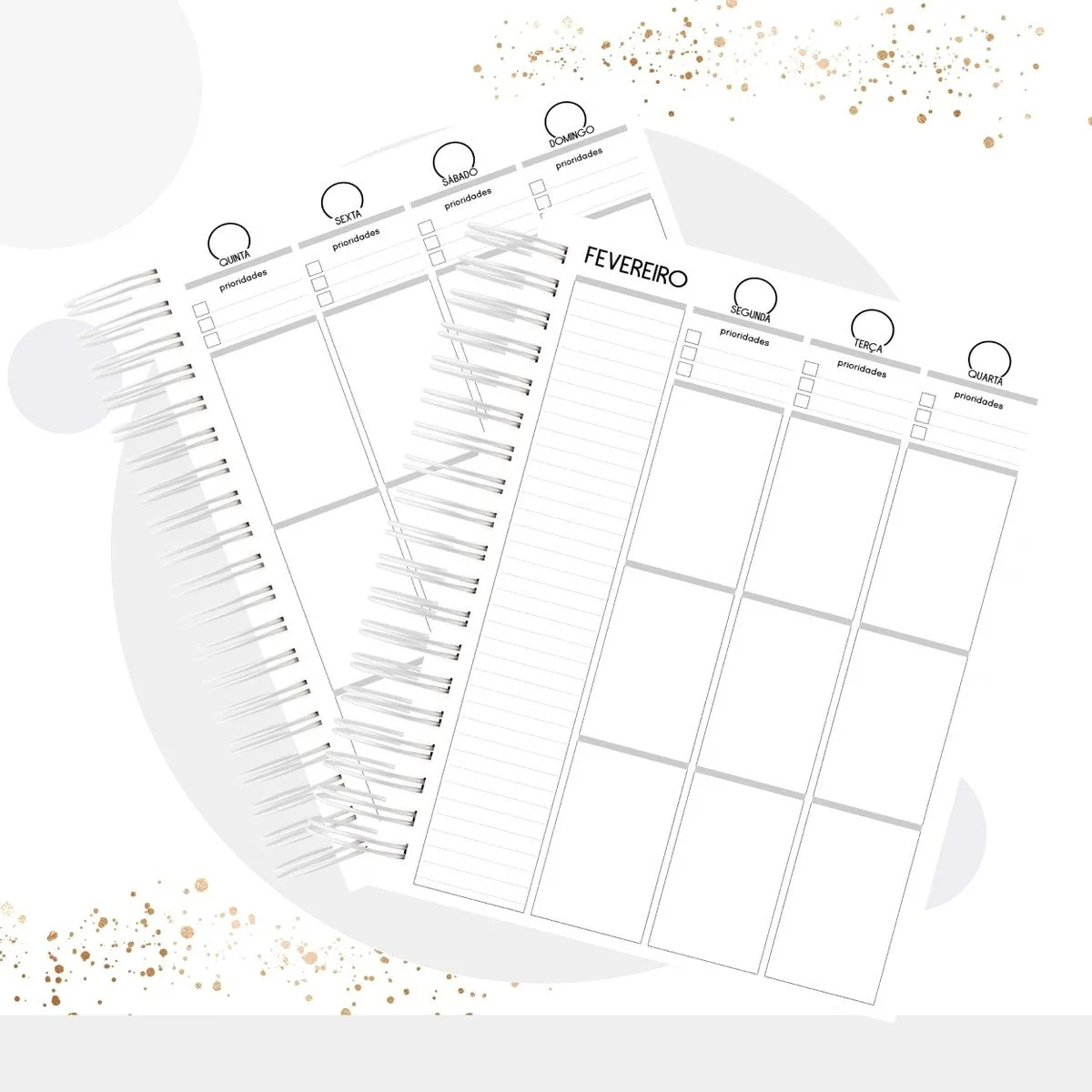 Planner Empreenda Masculino Permanente - Arquivo Digital