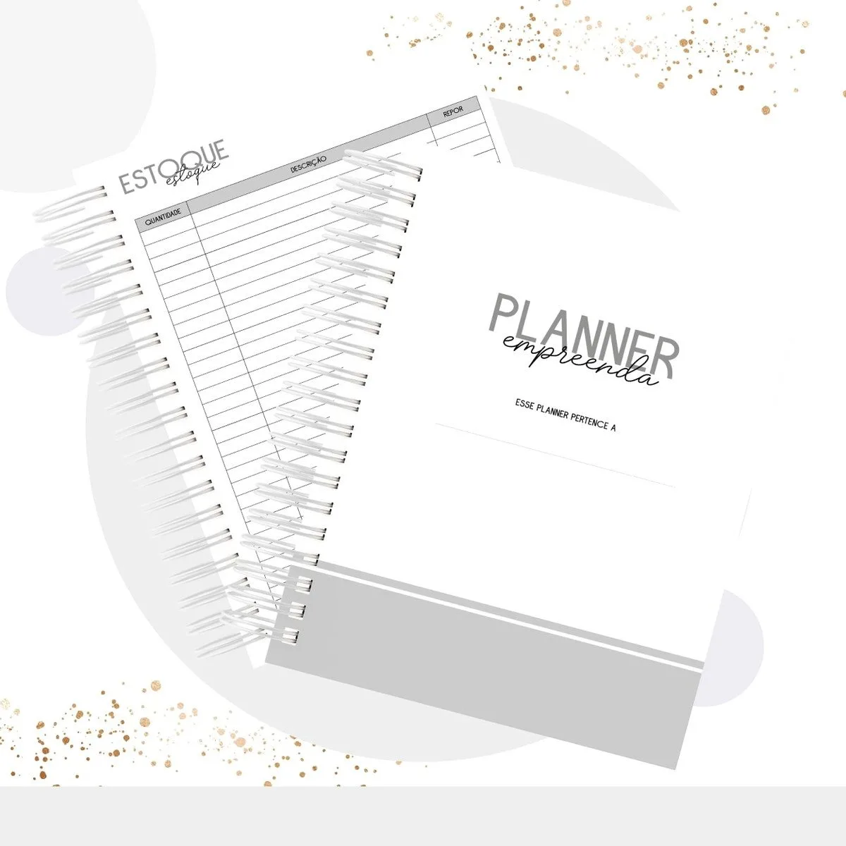 Planner Empreenda Masculino Permanente - Arquivo Digital