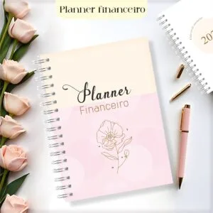 Planner Financeiro 2025 Feminino - Arquivo Digital